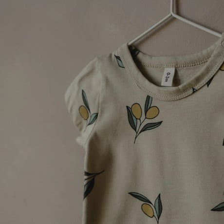 【organic zoo】Olive Garden Short Sleeve Bodysuit