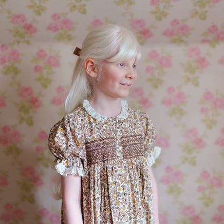 【Little Cotton Clothes】Elizabeth Dress - Yarrow Floral