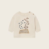 【organic zoo】Rooftop Gathering Sweatshirt Undyed