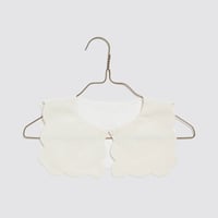 【Little Cotton Clothes】 Scallop Collar - Off-White