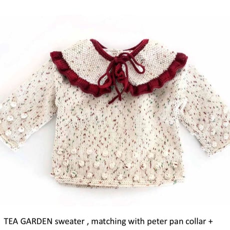 予約【babytoly】comfy popcorn sweater