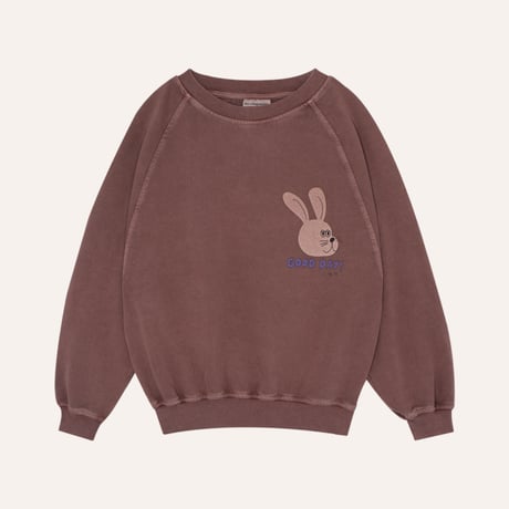 【the campamento】RABBIT BROWN SWEATSHIRT