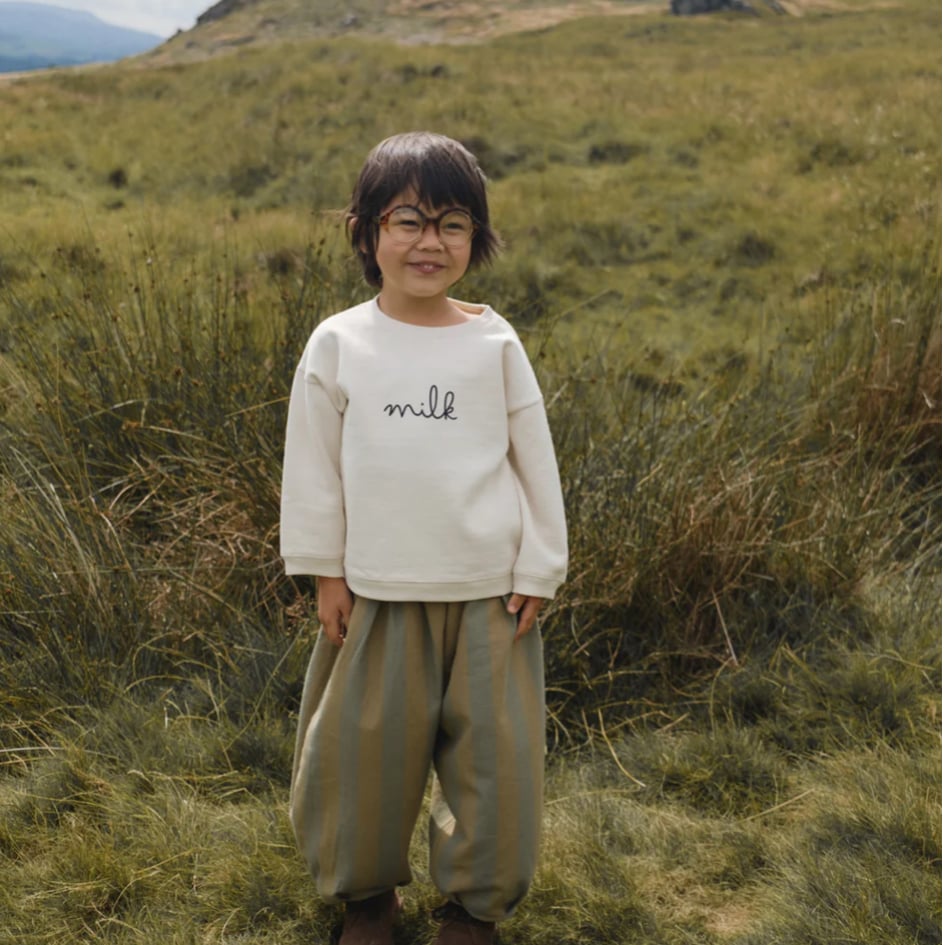 organic zoo】Woodland Stripes Lodge Pants | lana