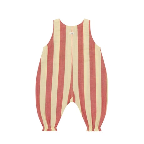 【organic zoo】Tomato Stripes Jumpsuit