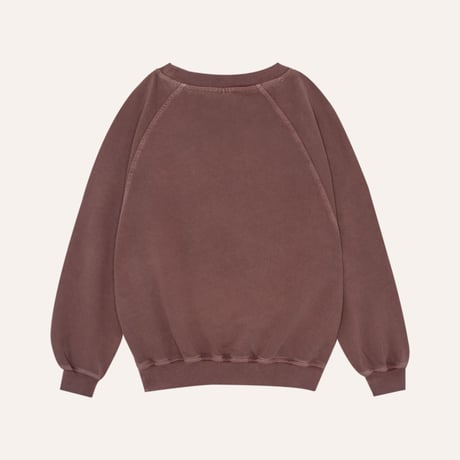 【the campamento】RABBIT BROWN SWEATSHIRT