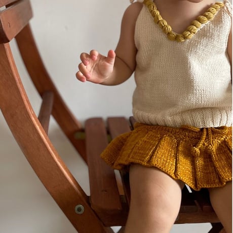 予約【babytoly】eva knit top / confetti