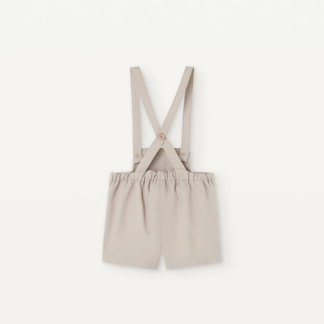 【Popelin】Sand panelled dungarees