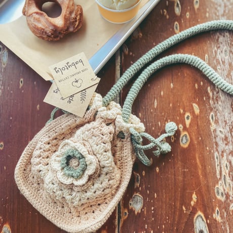 予約【babytoly×lana】blossom flower bag