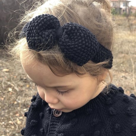 予約【babytoly】seed head bow