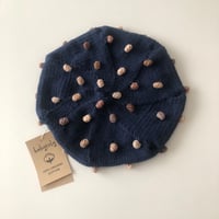 【babytoly 】rainbow popcorn berets/navy