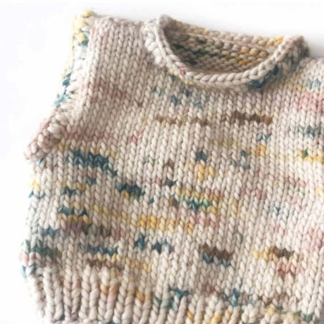 予約【babytoly 】rainforest wool vest