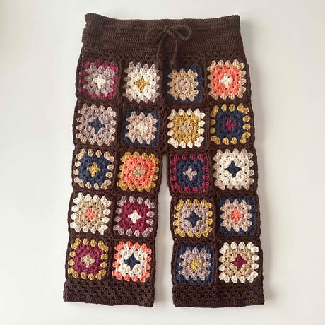 予約【babytoly】CROCHET PANTS