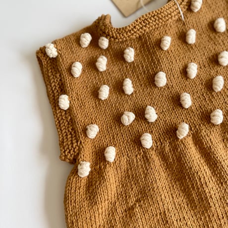 予約【babytoly】popcorn dress