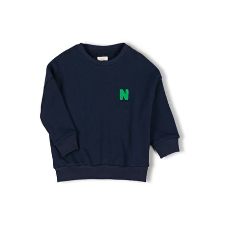 【nixnut】Ol Sweater/NAVY