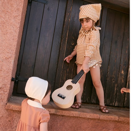 【birinit】Caramel gingham bloomer baby