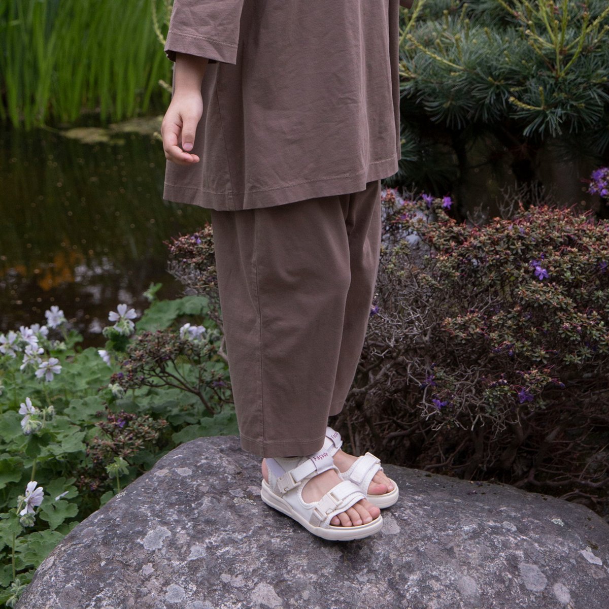 façade サンダル　28 Façade】Beeju Chunky sandals / Cream | lana