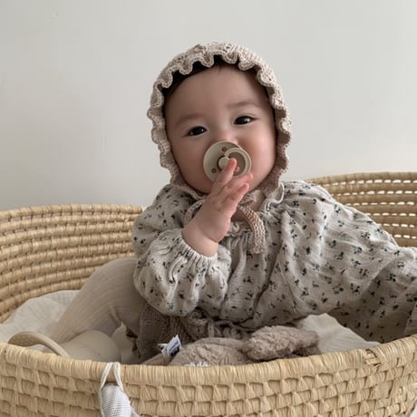 予約【babytoly】rococo bonnet