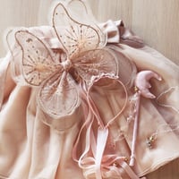 【kruhitkalove】pinkgold glitter wings