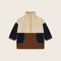 【organic zoo】Colour Block Fleece Sweater