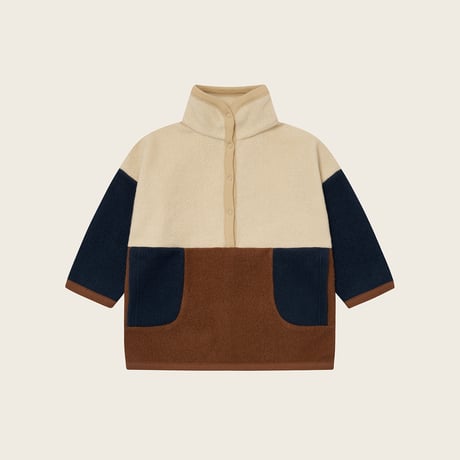 【organic zoo】Colour Block Fleece Sweater
