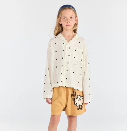 【The Animals Observatory】MOLE KID BERMUDA SHORTS Camel