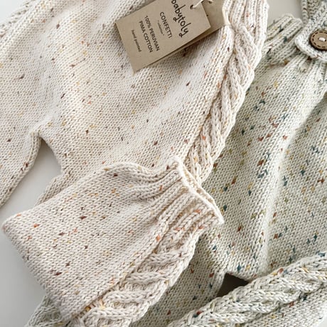 予約【babytoly】Kayla Jumper /confetti