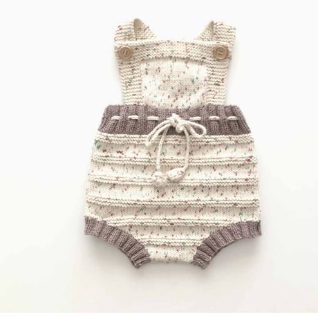 予約【babytoly 】macaron romper