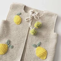 予約【babytoly】felice lemons vest