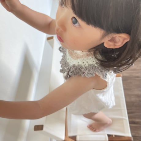 予約【babytoly】Happy Moon Crochet Collars