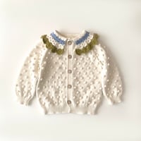 予約【babytoly】CAMILLE COLLAR CARDIGAN
