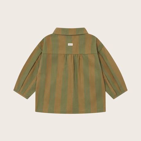 【organic zoo】Woodland Stripes Lodge Shirt