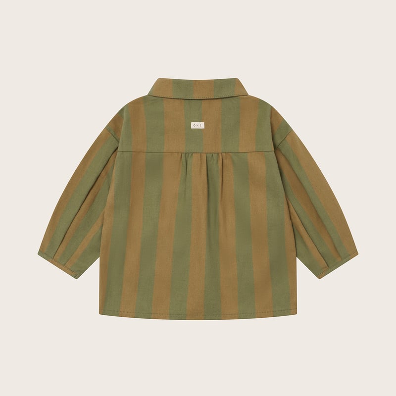 organic zoo】Woodland Stripes Lodge Shirt | lana