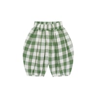 【organic zoo】Dill Gingham Resort Pants