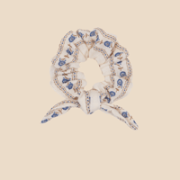 予約【birinit】Sariñena scrunchie/Coletero Sariñena