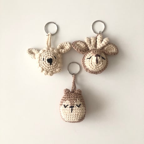 【babytoly×lana 】 Crochet handmade keychains