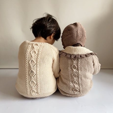 予約【babytoly】rococo  cardigan