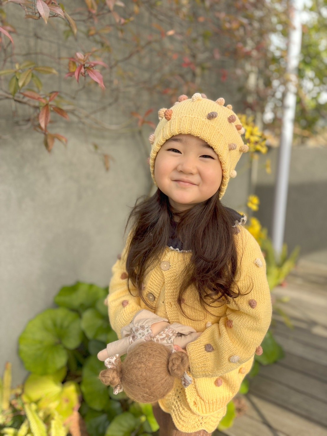 babytoly】original color popcorn beanie | lana