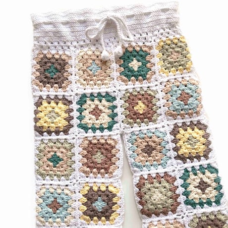 予約【babytoly】CROCHET PANTS