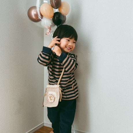 予約【babytoly×lana】blossom flower bag