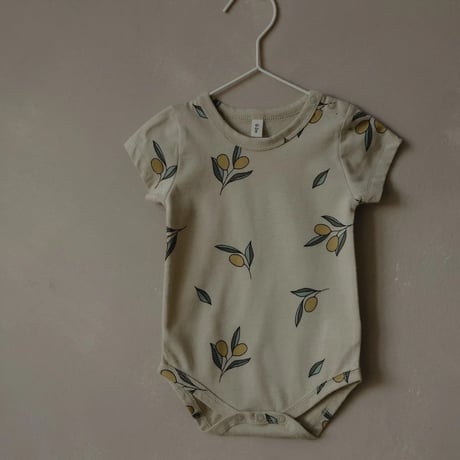 【organic zoo】Olive Garden Short Sleeve Bodysuit