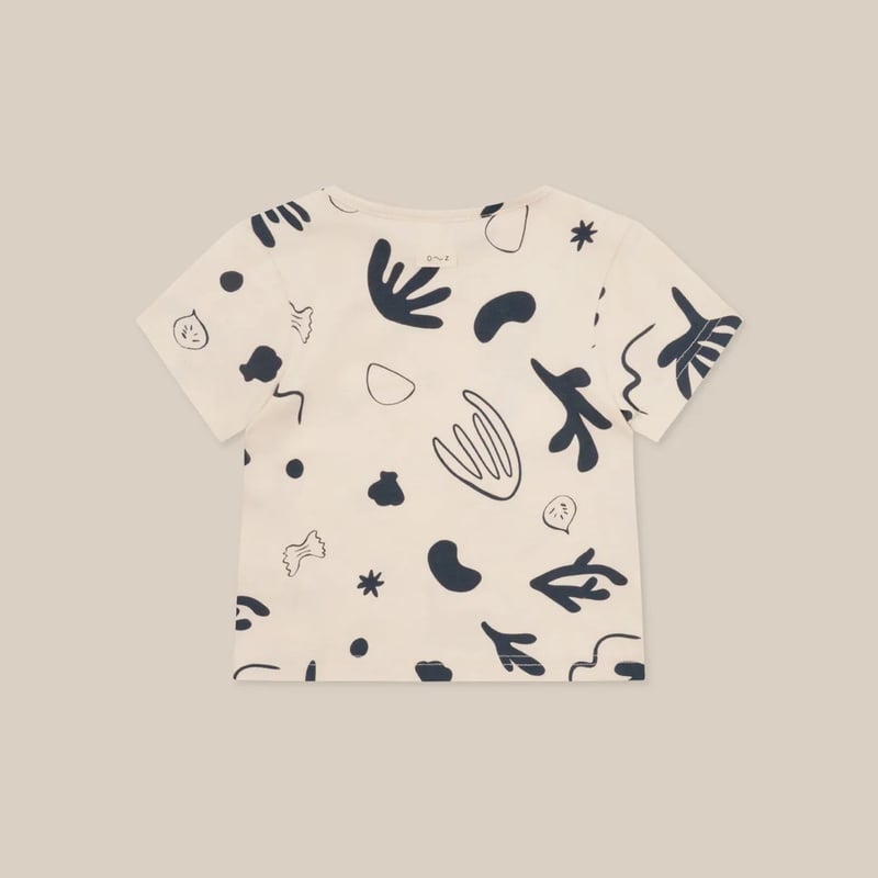 【新品未使用】organic zoo Capri Classic T 1-2y organic zoo】Capri Undyed Cotton Classic T-Shir