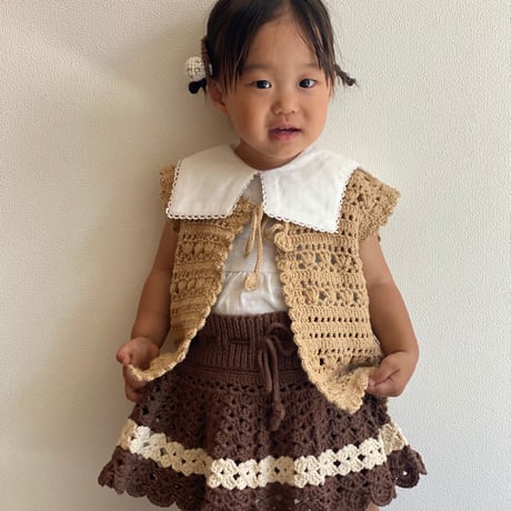 予約【babytoly】camille skirt/ 2 color