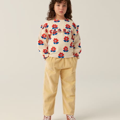 【the campamento】BIG FLOWERS BLOUSE