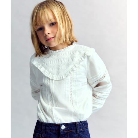 【the new society】BLANCA BLOUSE MOONLIGHT