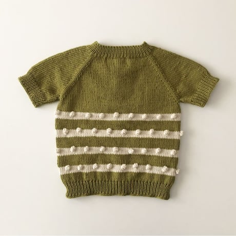 予約【babytoly 】Popcorn Stripes Vest
