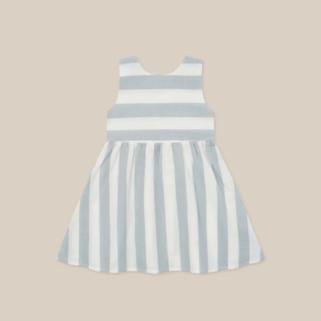 【organic zoo】Sardine Stripes Sleeveless Dress
