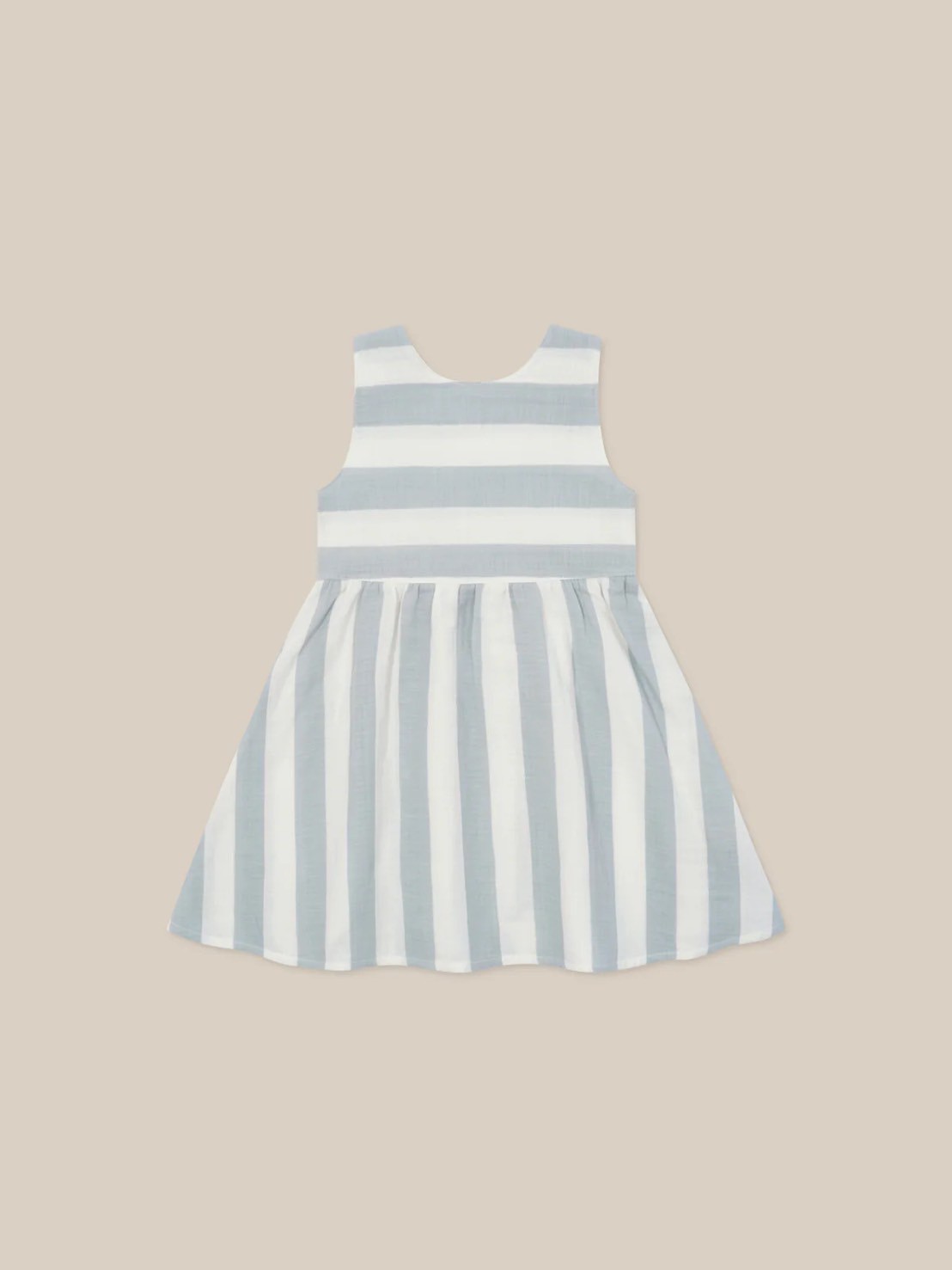 organic zoo】Sardine Stripes Sleeveless Dress |
