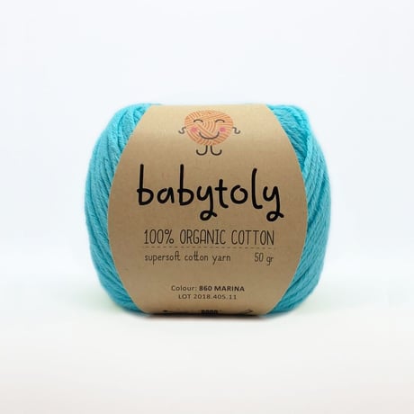 予約【babytol】MARINA//Organic cotton yarns
