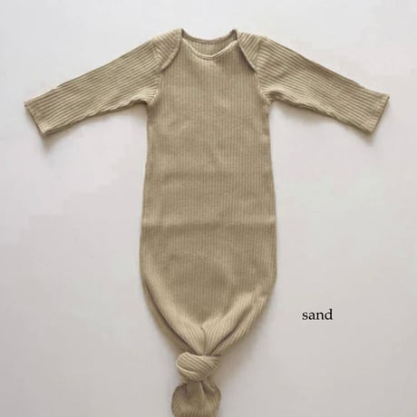 【The Simple Folk】The Ribbed Sleep Gown