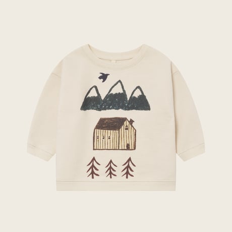 【organic zoo】Cabin Adventure Sweatshirt Undyed